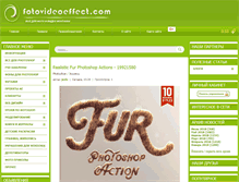 Tablet Screenshot of fotovideoeffect.com